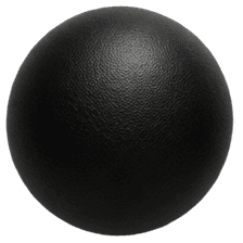 Esfera 3D abstracta con anillos orbitales